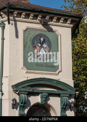 La maison publique King Alfred à Northam, Southampton, Hampshire, Royaume-Uni. Banque D'Images