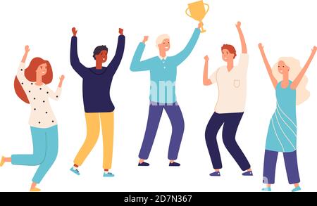 meilleur-employ-gagnant-avec-une-coupe-troph-e-dans-le-ruban-de