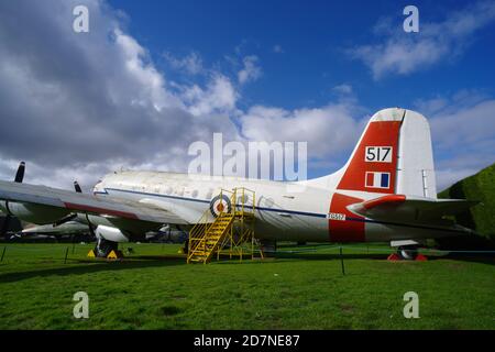 Handley page Hastings T5, TG517, au Newark Air Museum. Banque D'Images