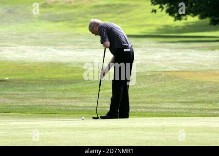 Belleisle Golf Club Golf week course, Ayr, Ayrshire, Écosse, Royaume-Uni. Événement annuel organisé par le Conseil du sud de l'Ayrshire sur le parcours de parc. Banque D'Images