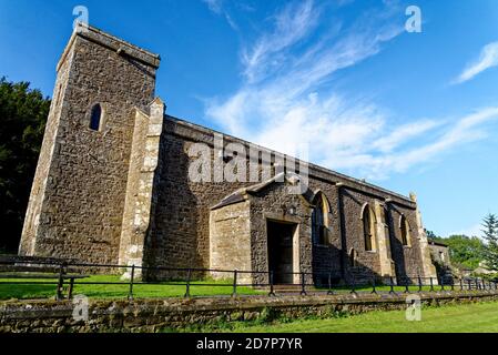 Église St Oswald, Château de Bolton, Wensleydale, Parc national des Yorkshire Dales, North Yorkshire, Angleterre, Royaume-Uni Banque D'Images