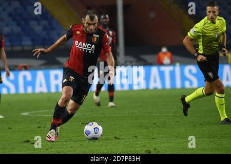 Genova, Italie. 24 octobre 2020. Goran Pandev (Gênes) au cours de Gênes CFC vs FC Internazionale, football italien série A match à Genova, Italie, octobre 24 2020 crédit: Independent photo Agency/Alamy Live News Banque D'Images