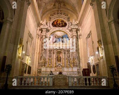 Église de Santa Chiara (Chiesa di Santa Chiara). Lecce, Italie Banque D'Images