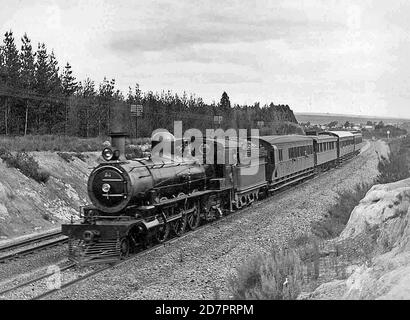 Histoire de l'Afrique du Sud : classe SAR 5A (4-6-2) ca. 1930 Banque D'Images