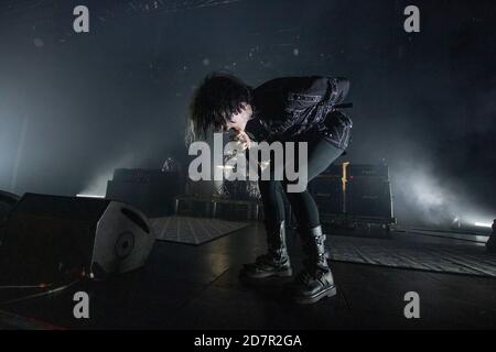 Ghostemane se exécutant à la Riviera à Madrid, Espagne. (Images Oscar Gil / Alfa) Banque D'Images