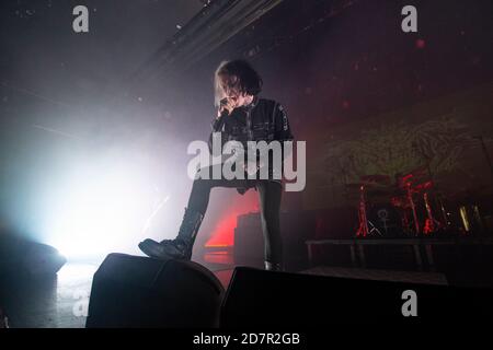 Ghostemane se exécutant à la Riviera à Madrid, Espagne. (Images Oscar Gil / Alfa) Banque D'Images