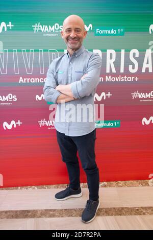 Antonio Lobato présente Formula1 Movistar 2020 à Edificio Movistar à Madrid, Espagne.(Oscar Gil / Alfa Images) Banque D'Images