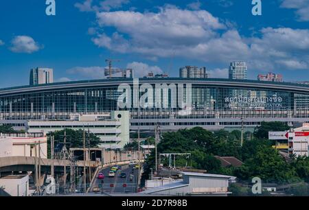 Bangkok,Thaïlande - Oct 24 2020 : proximité de Bang Sue Grand Station, nouveau centre de masse de transport en commun à Bangkok, Thaïlande Banque D'Images