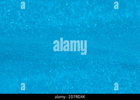 Arrière-plan d'hiver, neige bleue, thème de Noël, texture de la neige avec espace de copie Banque D'Images