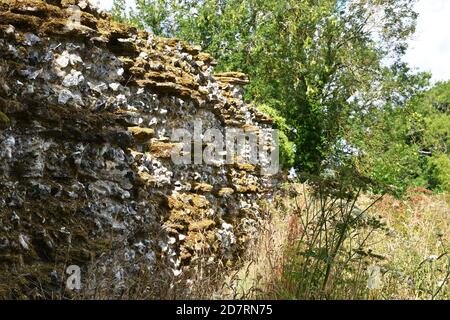 Silchester Roman City Walls, Silchester, Hampshire, Royaume-Uni Banque D'Images