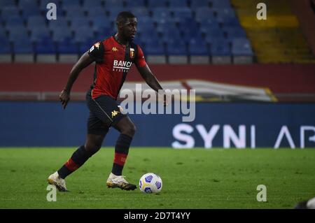 Genova, Italie. 24 octobre 2020. Christian Zapata (Gênes) au cours de Gênes CFC vs FC Internazionale, football italien série A match à Genova, Italie, octobre 24 2020 crédit: Agence de photo indépendante/Alamy Live News Banque D'Images