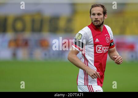 VENLO, PAYS-BAS - OCTOBRE 24 : Daley Blind of Ajax lors du match néerlandais Eredivisie entre VVV Venlo et Ajax au stade de Koel le 24 octobre 2020 à Venlo, pays-Bas (photo de Broer vd BoomOrange Pictures) Banque D'Images