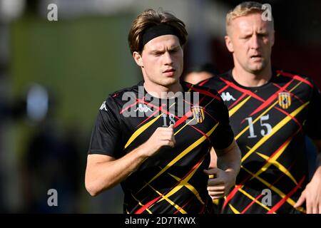 Benevento, Italie. 25 octobre 2020. Daam Foulon de Benevento pendant la série UN match entre Benevento et Napoli au Stadio Benito Stirpe, Benevento, Italie, le 25 octobre 2020. Credit: Giuseppe Maffia/Alay Live News Banque D'Images