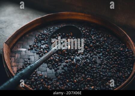 mélange de café local rôti fait maison indonésie Banque D'Images