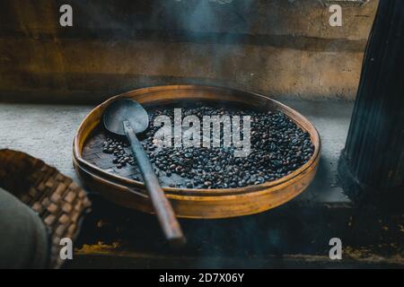 mélange de café local rôti fait maison indonésie Banque D'Images