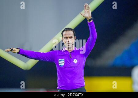 ARNHEM, PAYS-BAS - OCTOBRE 25 : arbitre Bas Nijhuis lors du match hollandais entre vitesse et PSV au stade Gelredome le 25 octobre 2020 à Arnhem, pays-Bas (photo de Jeroen Meuwsen/Orange Pictures) Banque D'Images