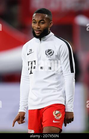 UTRECHT, PAYS-BAS - OCTOBRE 24 : Moussa Sylla du FC Utrecht lors du match néerlandais Eredivisie entre le FC Utrecht et le FC Twente au stade Galgenwaard le 24 octobre 2020 à Zwolle, pays-Bas (photo de Gerrit van Keulen/Orange Pictures) Banque D'Images