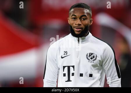 UTRECHT, PAYS-BAS - OCTOBRE 24 : Moussa Sylla du FC Utrecht lors du match néerlandais Eredivisie entre le FC Utrecht et le FC Twente au stade Galgenwaard le 24 octobre 2020 à Zwolle, pays-Bas (photo de Gerrit van Keulen/Orange Pictures) Banque D'Images