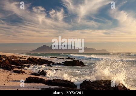 Attraction touristique Table montagne cape Town afrique du Sud Banque D'Images