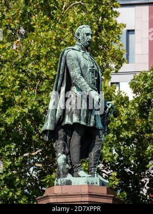 BUDAPEST, HONGRIE - 16 JUILLET 2019 : statue d'Istvan Szechenyi Banque D'Images