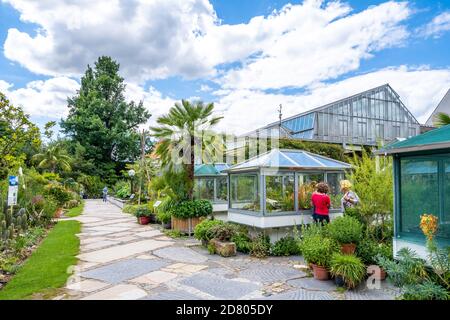 Jardin botanique d'Erlangen, Bavière, Allemagne Banque D'Images