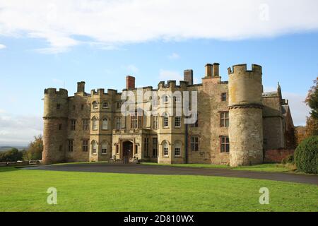 Château de Croft près de Leominster, Herefordshire, Angleterre, Royaume-Uni. Banque D'Images