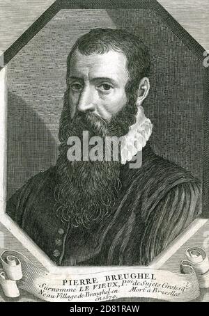 PIETER BRUEGEL L'AÎNÉ (c 1525/30-1569) artiste néerlandais Banque D'Images