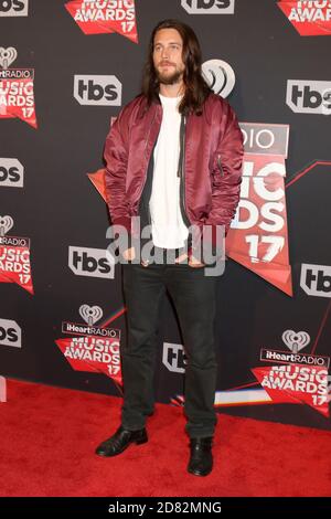 LOS ANGELES - 5 MARS : Ben Robson au 2017 iHeart Music Awards au Forum le 5 mars 2017 à Los Angeles, CA Banque D'Images