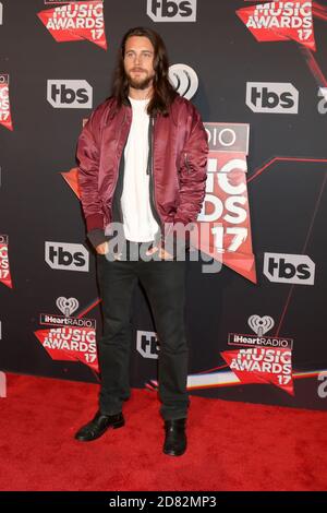 LOS ANGELES - 5 MARS : Ben Robson au 2017 iHeart Music Awards au Forum le 5 mars 2017 à Los Angeles, CA Banque D'Images