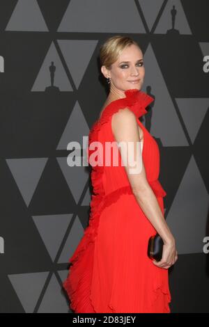 LOS ANGELES - 11 NOVEMBRE : Diane Kruger au 9e Prix annuel des gouverneurs de l'AMPAS à la salle de bal Dolby, le 11 novembre 2017 à Los Angeles, en Californie Banque D'Images