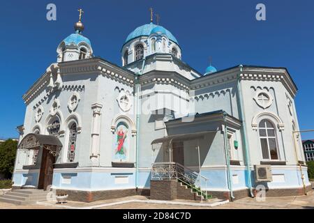 Église d'Élie le Prophète dans la ville de Saki, Crimée, Russie Banque D'Images