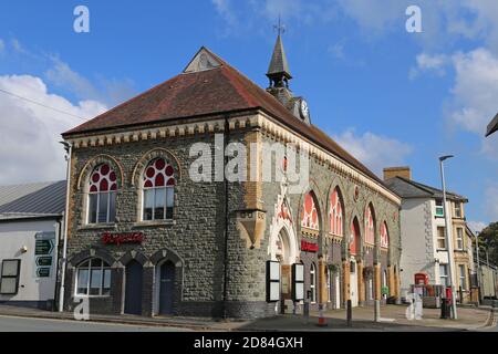 Wyeside Arts Center, Castle Street, Builth Wells, Brecknockshire, Powys, pays de Galles, Grande-Bretagne, Royaume-Uni, Royaume-Uni, Europe Banque D'Images