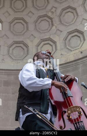 La musique jazz dans une culture diversifiée Banque D'Images