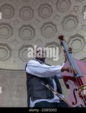 La musique jazz dans une culture diversifiée Banque D'Images