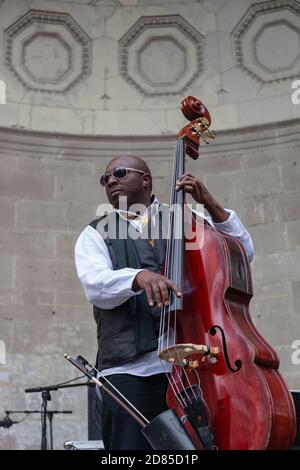 La musique jazz dans une culture diversifiée Banque D'Images