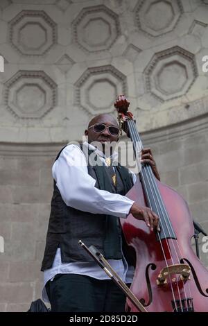 La musique jazz dans une culture diversifiée Banque D'Images