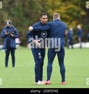 Centre sportif Oriam Riccarton, Édimbourg. Écosse Royaume-Uni. 27 octobre 20 session d'entraînement de rugby en Écosse avant le match de finale des six nations Guinness contre le pays de Galles . Ratu Tagive (Glasgow Warriors) Credit: eric mccowat/Alay Live News Banque D'Images