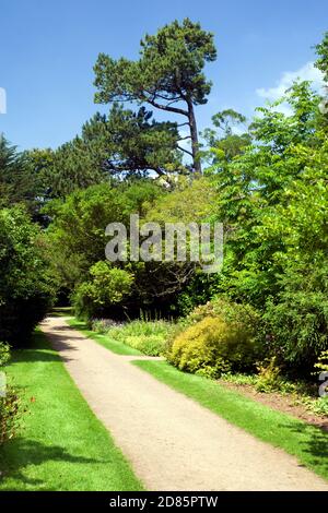 West Garden, Dyffryn House and Gardens, St Nicholas, Vale of Glamorgan, pays de Galles du Sud. Banque D'Images