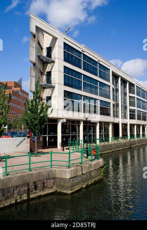 Bureaux, Scott Harbour, Roath Basin, Cardiff Bay, Cardiff, pays de Galles du Sud. Banque D'Images