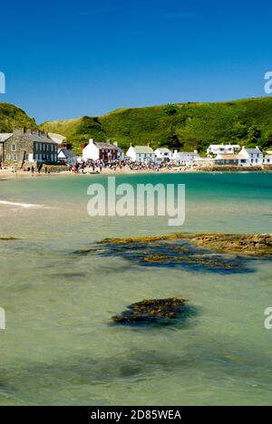 PorthDinllaen près de Morfa Nefyn, péninsule de Lleyn, Gwynedd, pays de Galles du Nord Banque D'Images