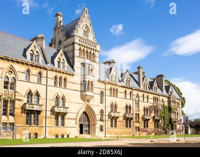 Oxford University Christ Church College Oxford à partir de Broad Walk Oxford Oxfordshire Angleterre Royaume-Uni GB Europe Banque D'Images