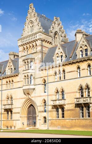 Oxford University Christ Church College Oxford à partir de Broad Walk Oxford Oxfordshire Angleterre Royaume-Uni GB Europe Banque D'Images