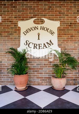 Devon House I SCREAM Ice Cream, Kingston, paroisse de Saint Andrew, Jamaïque Banque D'Images