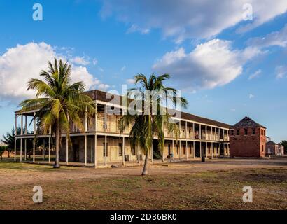 Ancien hôpital naval, Port Royal, paroisse de Kingston, Jamaïque Banque D'Images