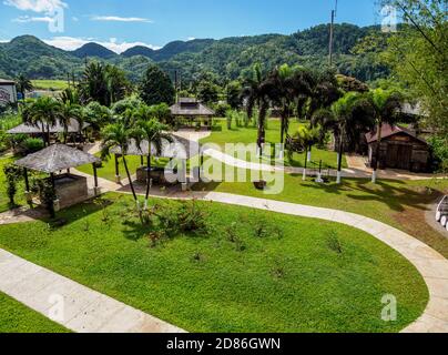 Appleton Estate Rum Factory, Nassau Valley, paroisse de Saint Elizabeth, Jamaïque Banque D'Images