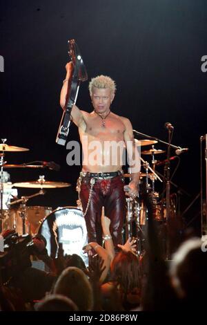 Billy Idol en concert à Sunfest, Palm Beach, FL, 4/30/05 [[cad]] Banque D'Images