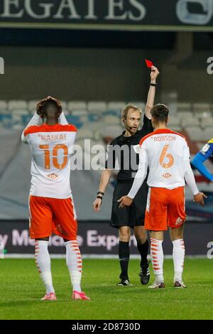 Kingston, Royaume-Uni. 27 octobre 2020. Lors du match EFL Sky Bet League 1 entre AFC Wimbledon et Blackpool au Kiyan Prince Foundation Stadium, Kingston, Angleterre, le 27 octobre 2020. Photo de Carlton Myrie. Utilisation éditoriale uniquement, licence requise pour une utilisation commerciale. Aucune utilisation dans les Paris, les jeux ou les publications d'un seul club/ligue/joueur. Crédit : UK Sports pics Ltd/Alay Live News Banque D'Images