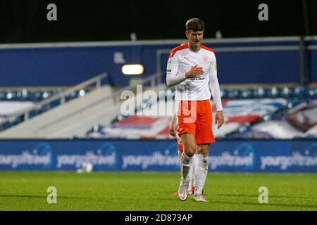 Kingston, Royaume-Uni. 27 octobre 2020. Lors du match EFL Sky Bet League 1 entre AFC Wimbledon et Blackpool au Kiyan Prince Foundation Stadium, Kingston, Angleterre, le 27 octobre 2020. Photo de Carlton Myrie. Utilisation éditoriale uniquement, licence requise pour une utilisation commerciale. Aucune utilisation dans les Paris, les jeux ou les publications d'un seul club/ligue/joueur. Crédit : UK Sports pics Ltd/Alay Live News Banque D'Images