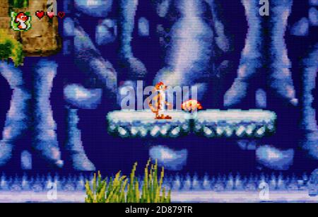 Lion King - Nintendo Game Boy Advance Videogame - Editorial à utiliser uniquement Banque D'Images