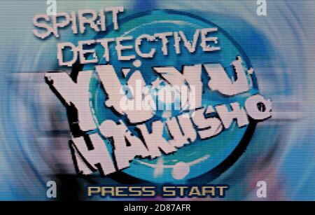 Yu Yu Hakusho Spirit Detective - Nintendo Game Boy Advance Jeu vidéo - usage éditorial uniquement Banque D'Images